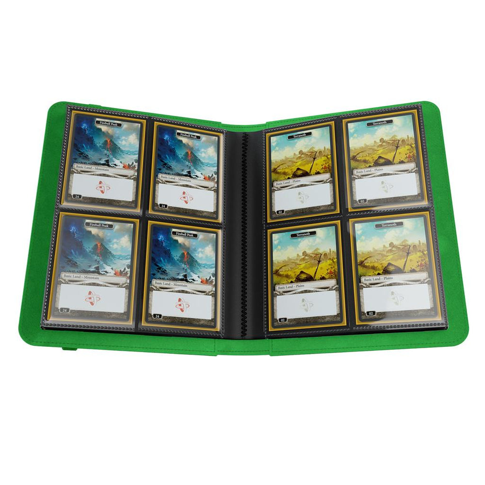 Gamegenic Prime Album 8-Pocket Binder - Green