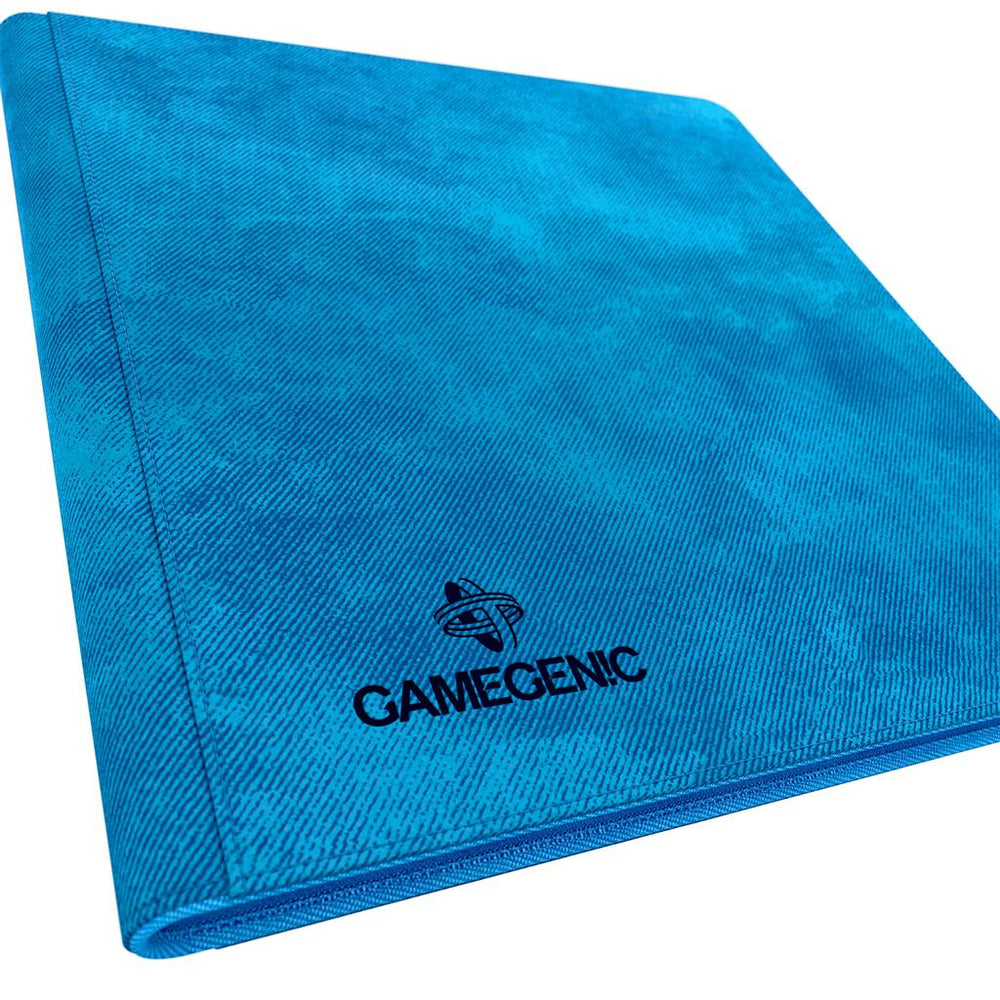 Gamegenic Zip-Up Album 24-Pocket Binder - Blue