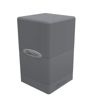 Classic Satin Tower Deck Box - Gray