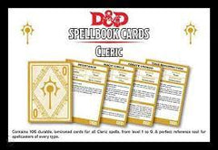 D&D Spellbook Cards - Cleric | Gauntlet Hobbies - Angola