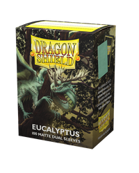 Dragon Shield Dual Matte - Eucalyptus 100ct