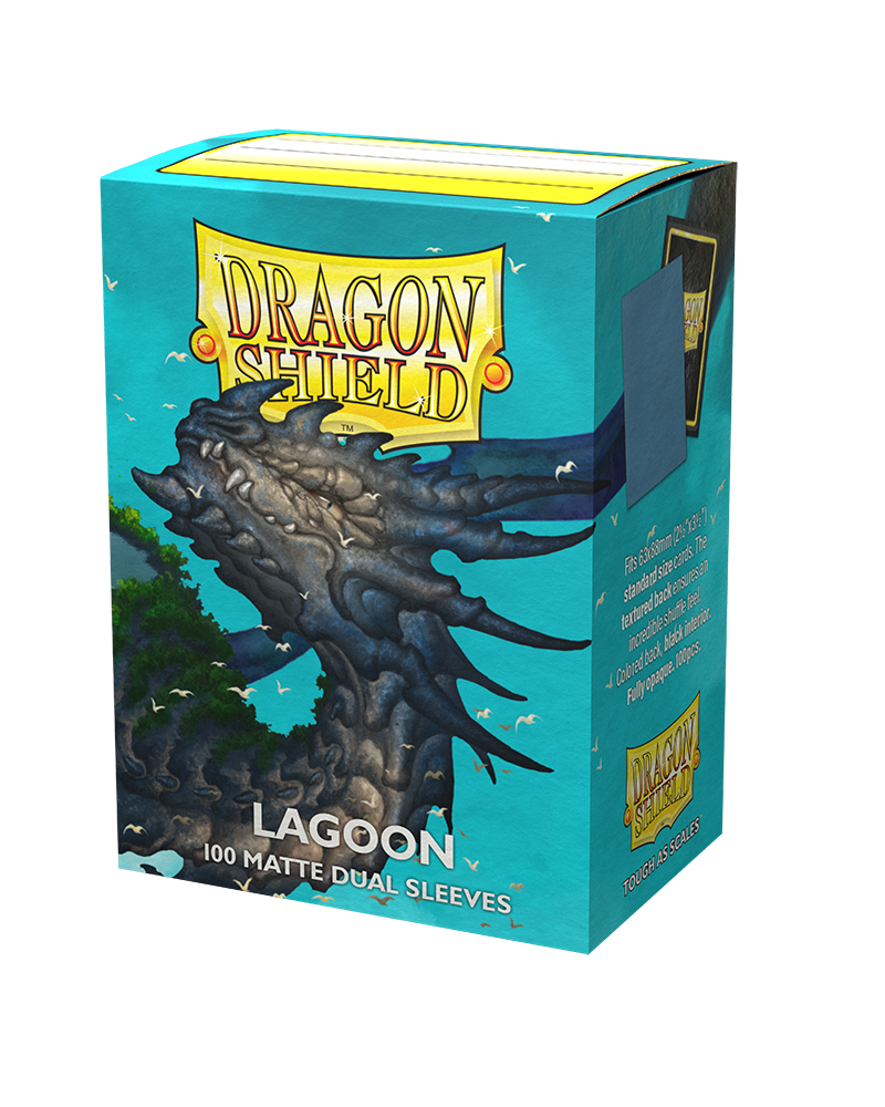 Dragon Shield Dual Matte - Lagoon 100ct | Gauntlet Hobbies - Angola
