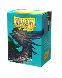 Dragon Shield Dual Matte - Lagoon 100ct