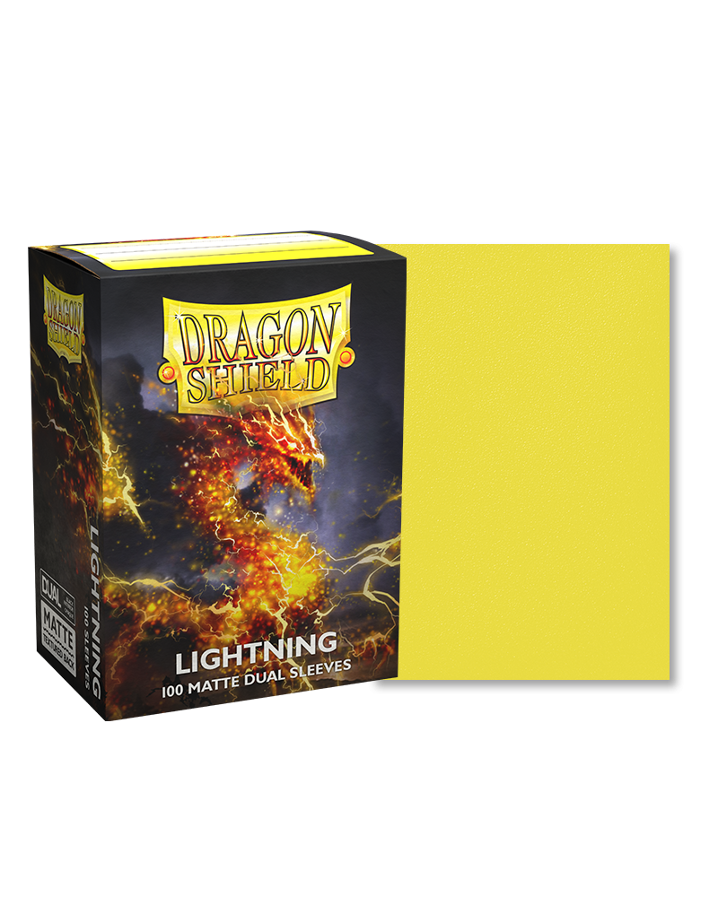 Dragon Shield Dual Matte - Lightning 100ct