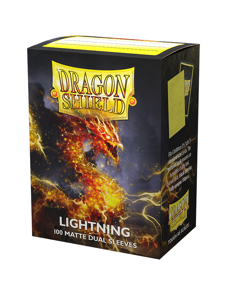 Dragon Shield Dual Matte - Lightning 100ct