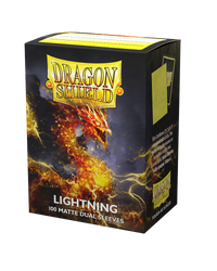 Dragon Shield Dual Matte - Lightning 100ct