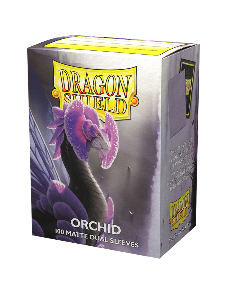 Dragon Shield Dual Matte - Orchid 100ct