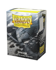 Dragon Shield Dual Matte - Snow 100ct | Gauntlet Hobbies - Angola