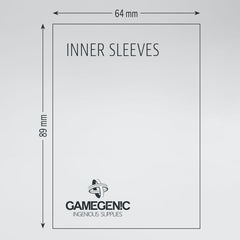 Gamegenic Matte Double Sleeving Pack - Black 100ct | Gauntlet Hobbies - Angola