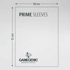 Gamegenic Prime Sleeve Pack - Green 100ct | Gauntlet Hobbies - Angola